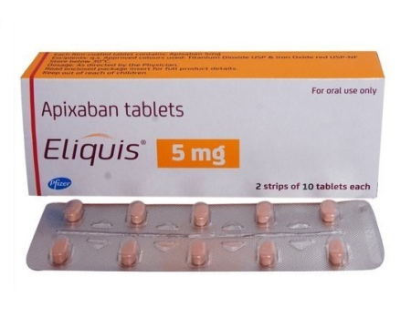 Buy Tablets Eliquis (Apixaban) 5 mg