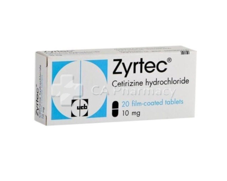 Zyrtec Cetirizine Hydrochloride